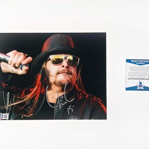 Kid Rock 8x10 Photo Signed Autographed Authentic Beckett BAS COA