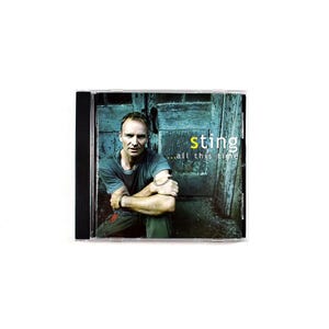 Sting CD Cover Signed Autographed Authentic COA