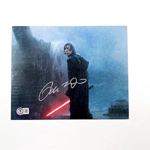 Adam Driver 8x10 Inch Photo Signed Autographed Authentic Beckett BAS