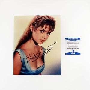Brigitte Bardot 8x10 Inch Photo Signed Autographed Authentic Beckett BAS COA