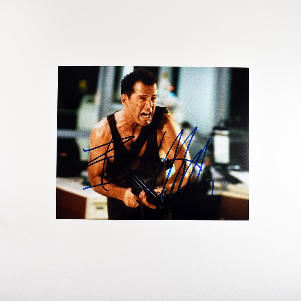 Bruce willis signed - Etsy 日本