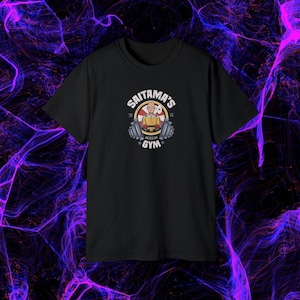 Anime Saitama&#39;s Gym Sports T-Shirt, Unisex Shirt, Anime Gymwear, Gymwear, Sports Shirt, Gym Shirt, Bodybuilding, Pump Cover, Fitness