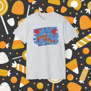 Halloween Chucky T-shirtkostuum, leuk horrorkostuum, Halloween-horrorkostuum, Halloween-kostuum heren, Halloween-kostuum dames,