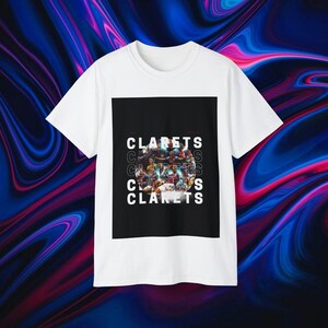 Camiseta de fútbol del Burnley, regalo de fútbol, fútbol de la Premier League, regalo del Burnley, camiseta de fútbol para hombre, camiseta de fútbol para mujer, fútbol