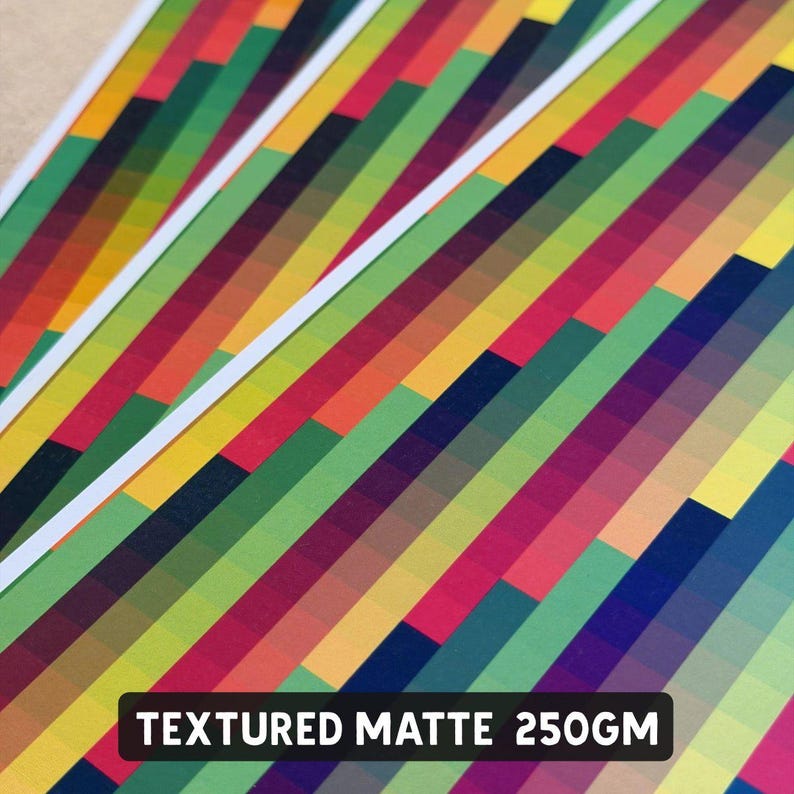 Matte Photo Paper (140/250/300gsm) - Double Sided - A4 画像 10