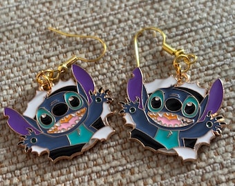 stitch earrings