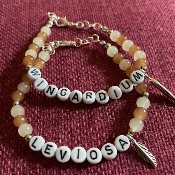 Wingardium Leviosa bracelets