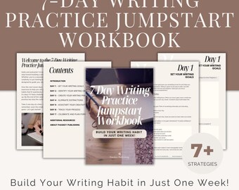 7-Tage-Schreibübungen Jumpstart Workbook | Schreibgewohnheiten aufbauen, Hindernisse überwinden und Kreativität entfachen im neuen Jahr