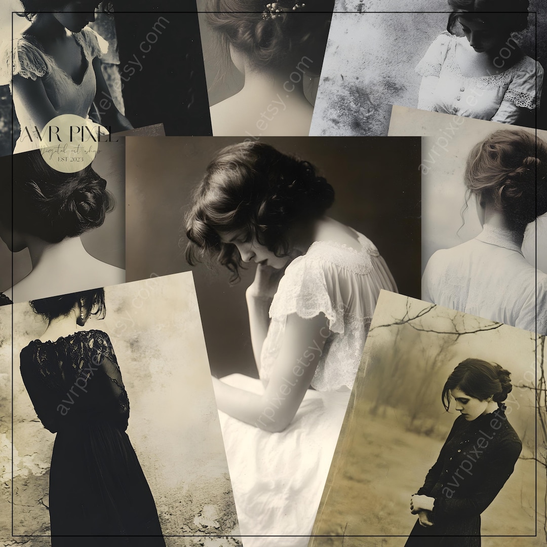 Moody Muses Portrait Ephemera Kit view 4