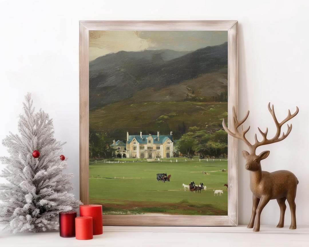 Vintage Christmas Wall Art view 2