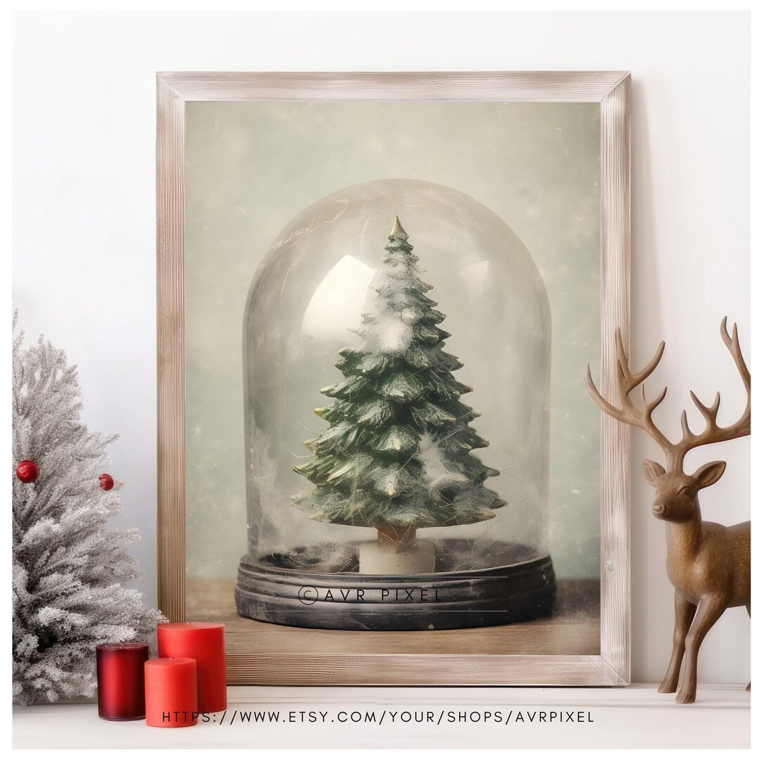 Vintage Christmas Wall Art view 3