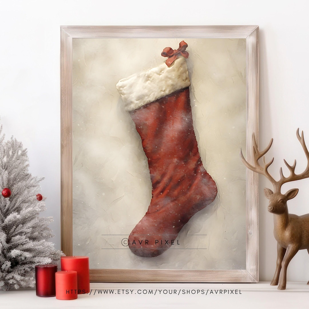 Vintage Christmas Wall Art view 2