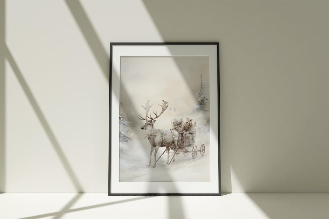 Vintage Christmas Wall Art view 3