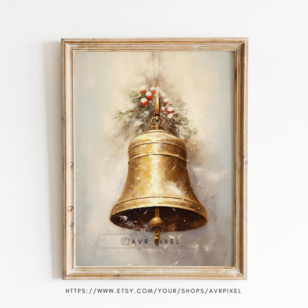 Vintage Christmas Wall Art — AVR PIXEL Cottagecore Printable