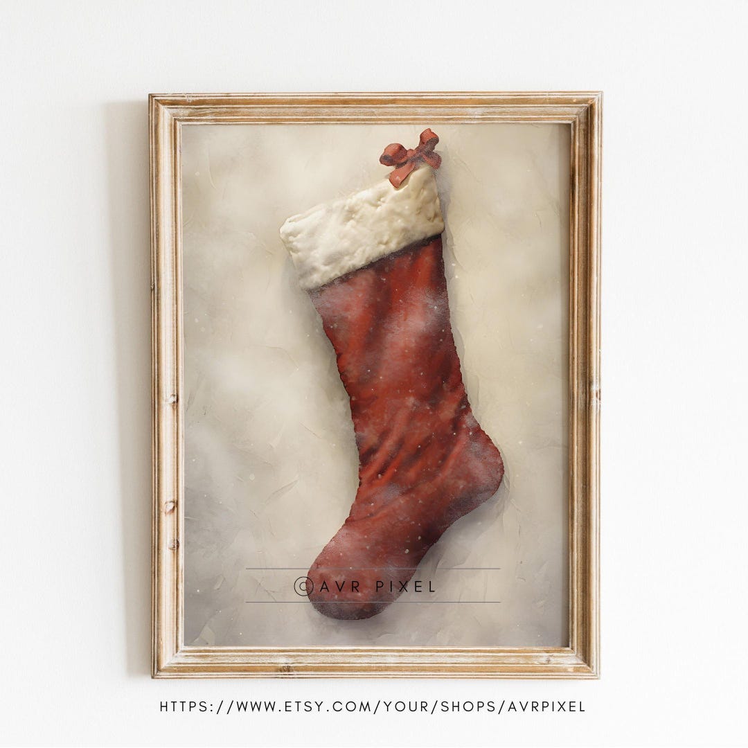 Vintage Christmas Wall Art