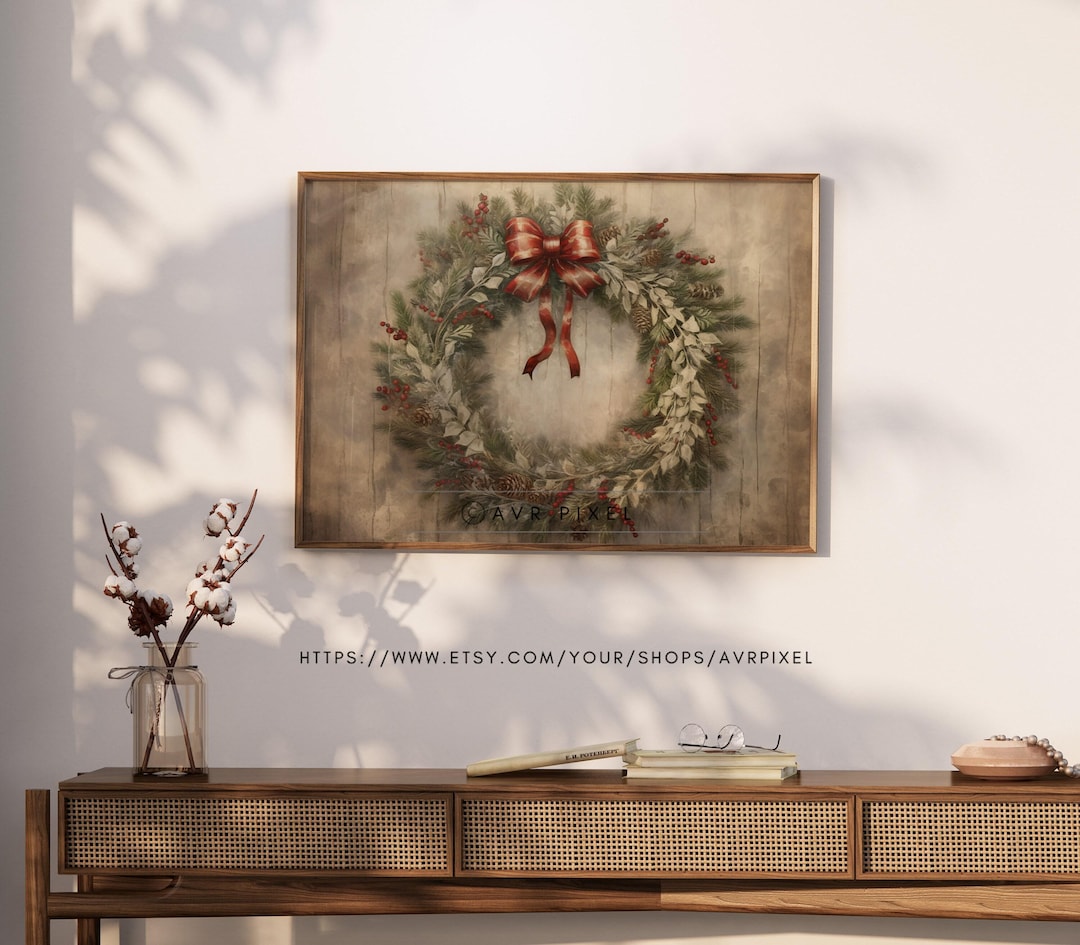 Vintage Christmas Wall Art view 2