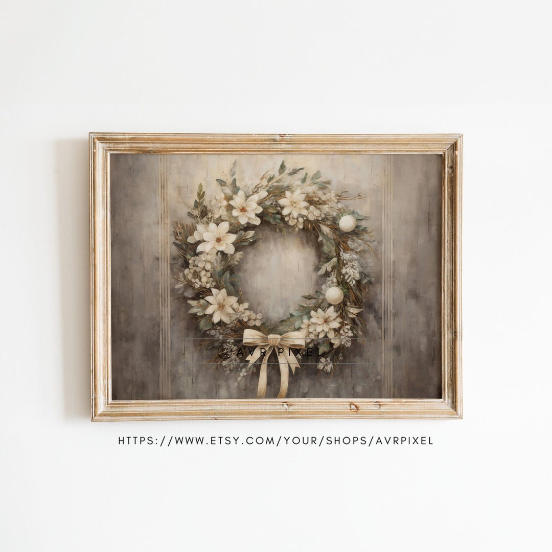 Vintage Christmas Wall Art