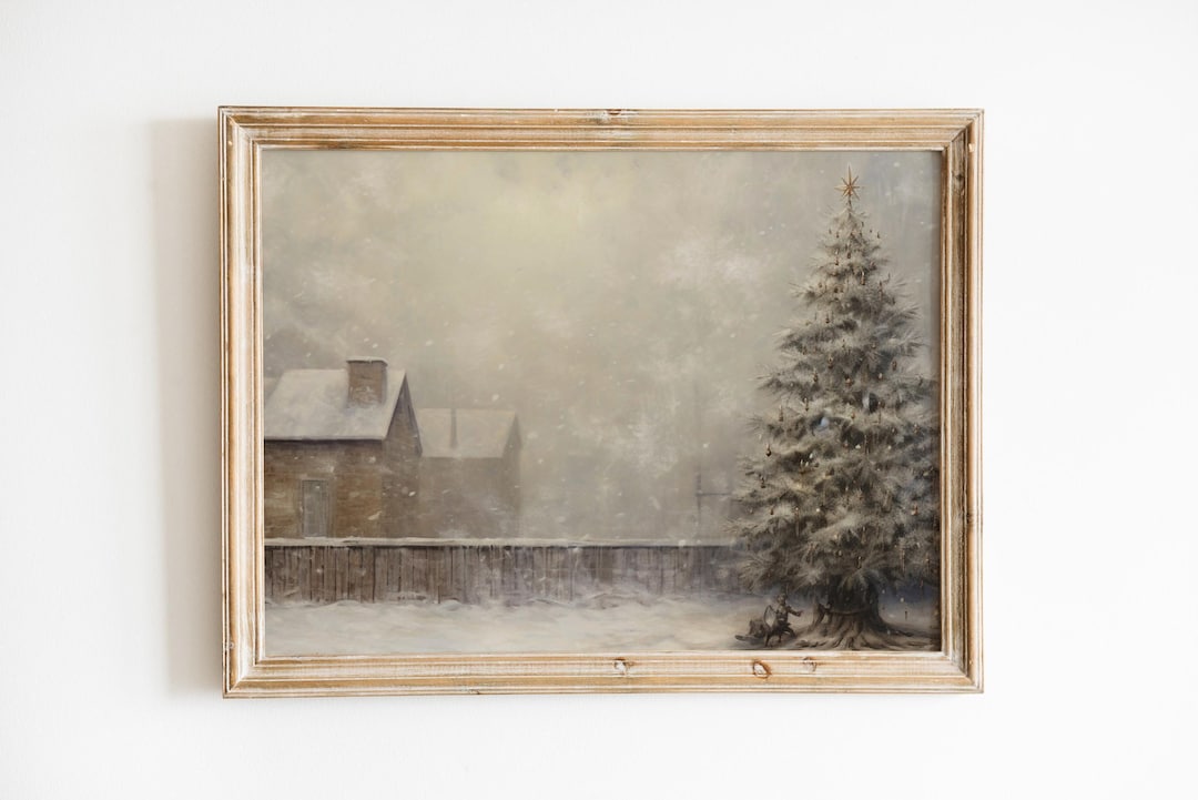 Vintage Christmas Wall Art
