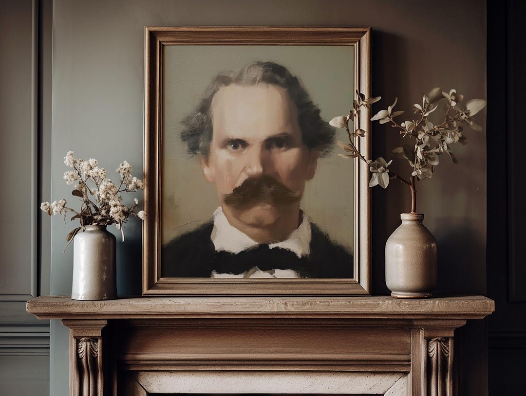 Vintage Gentleman Portrait view 2