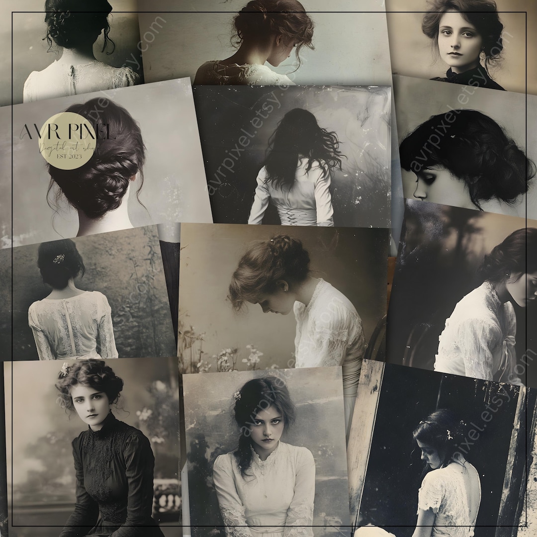 Moody Muses Portrait Ephemera Kit view 3
