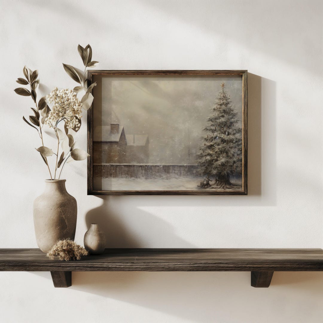 Vintage Christmas Wall Art view 4
