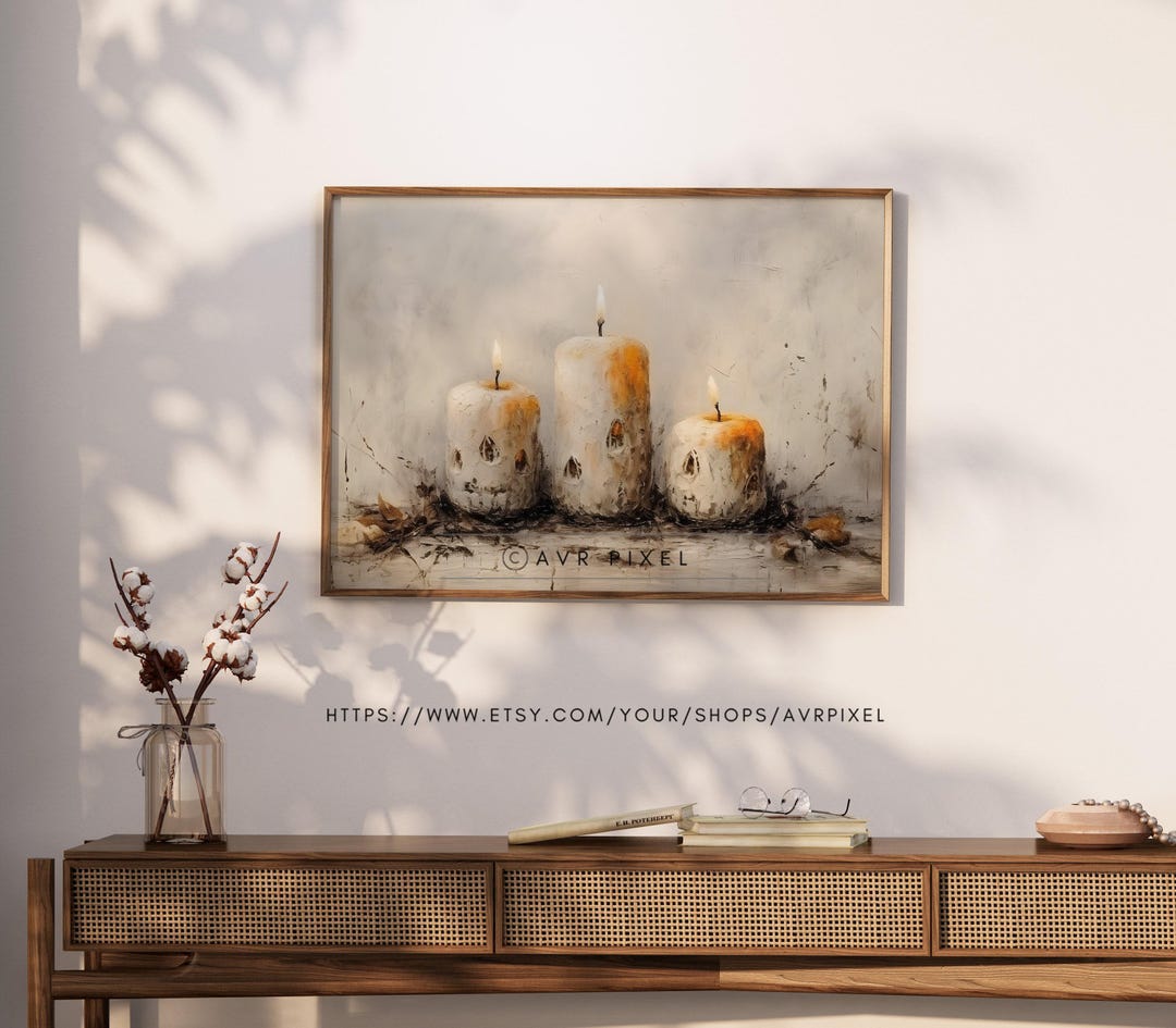 Rustic Halloween Wall Art view 2