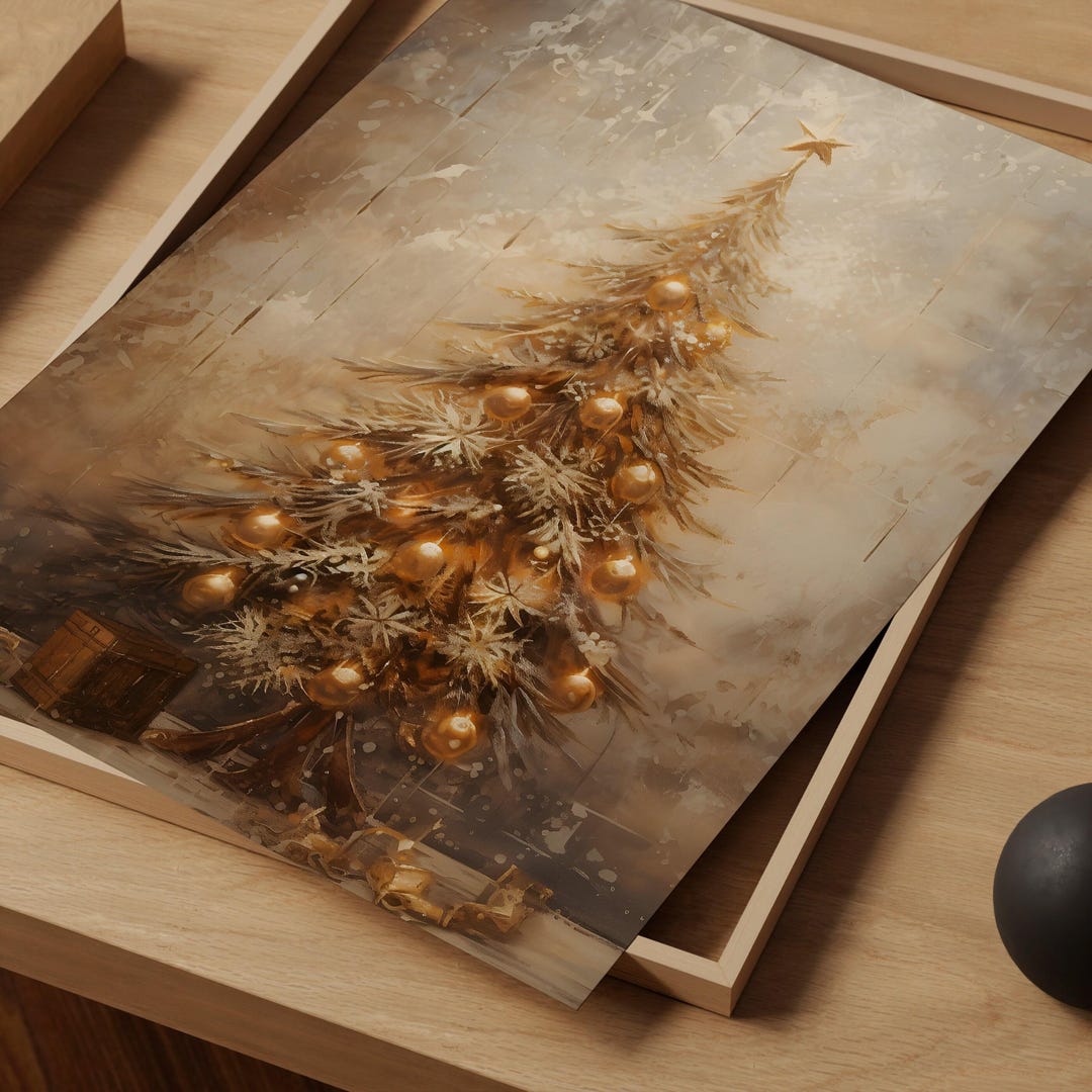 Vintage Christmas Wall Art view 3
