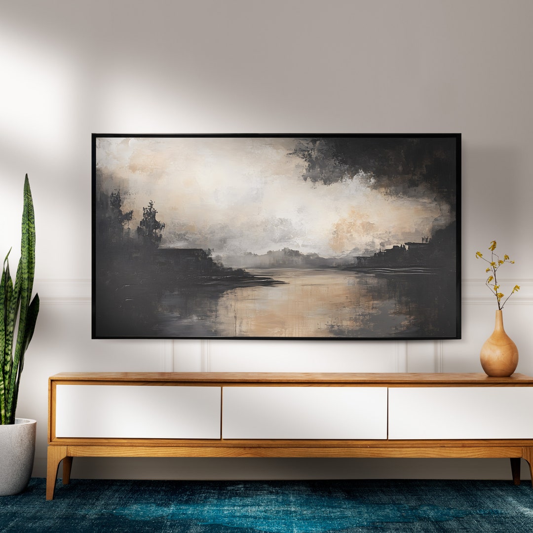 Winter Landscape Art Print: Digital Download for Samsung Frame TV