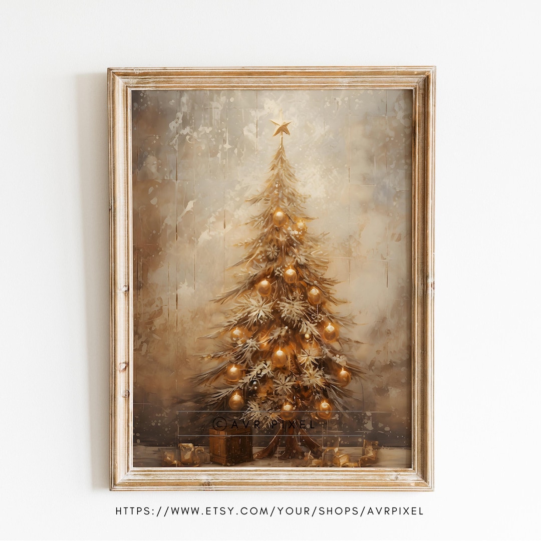 Vintage Christmas Wall Art