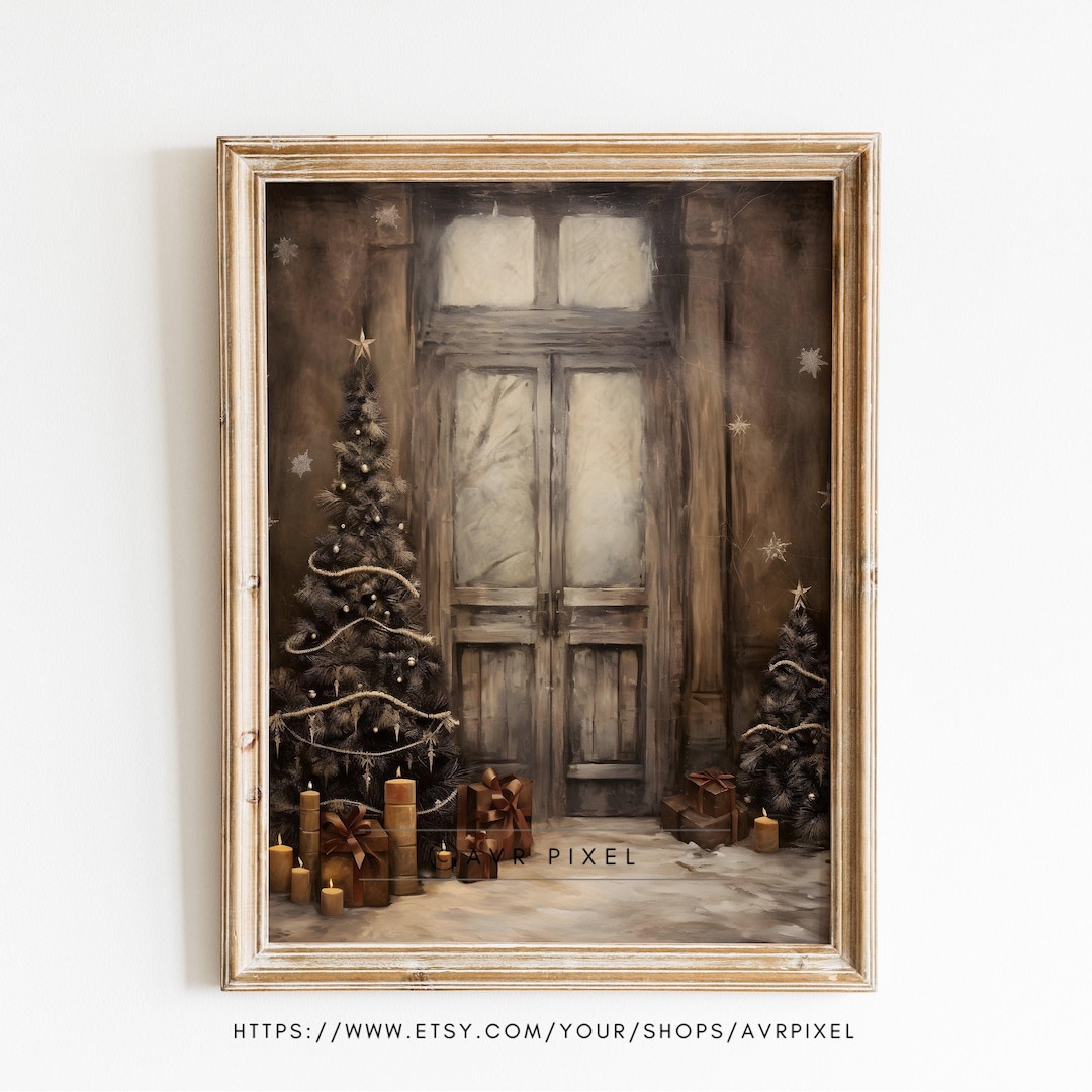 Vintage Christmas Wall Art