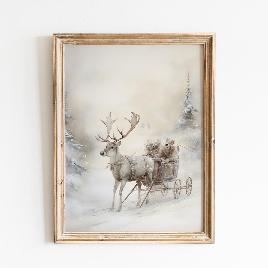 Vintage Christmas Wall Art