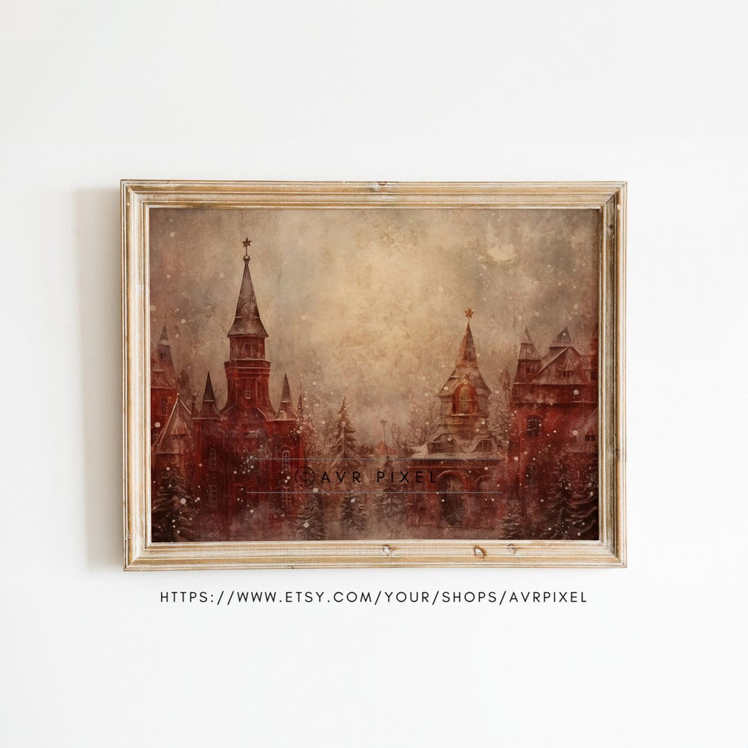 Vintage Christmas Wall Art