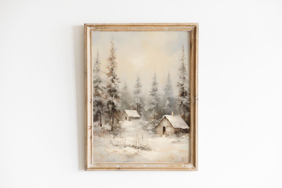 Vintage Christmas Wall Art