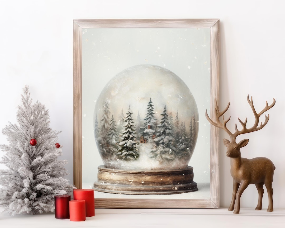 Vintage Christmas Wall Art view 2