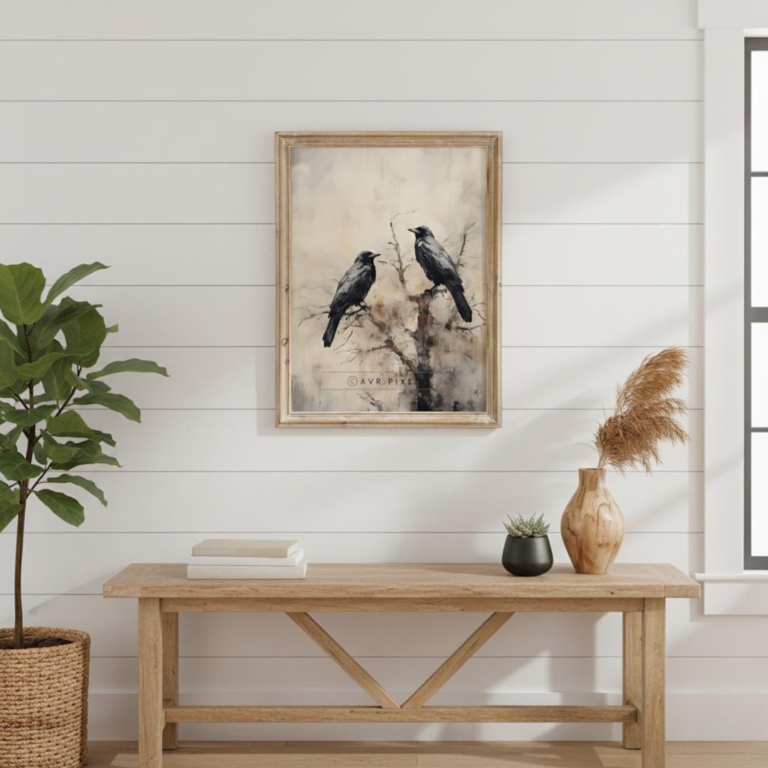 Muted Rustic Halloween Print view 2