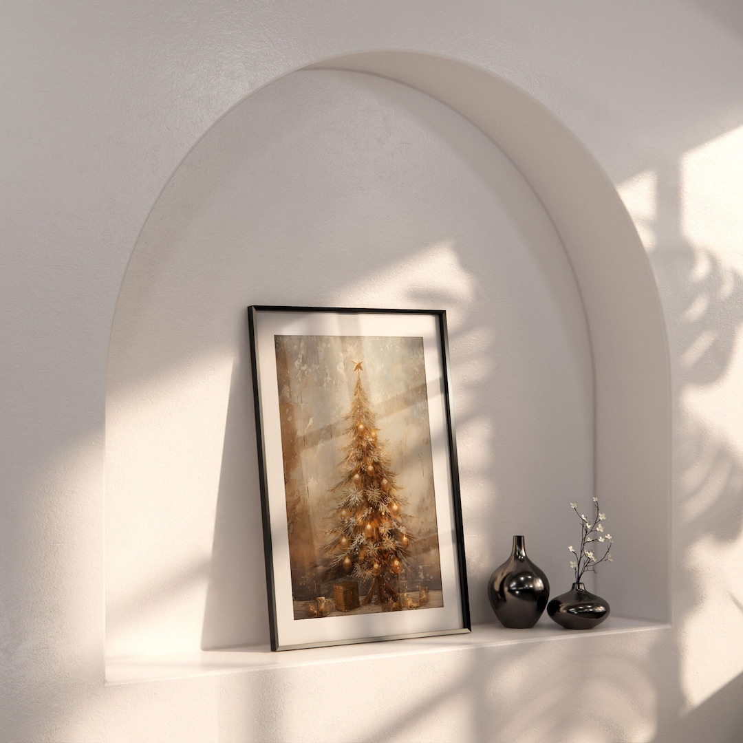 Vintage Christmas Wall Art view 2