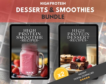Receptenbundel eiwitrijk dessert en smoothie: 40+ gezonde recepten (pdf)