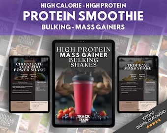 e-boek Mass Gainer-smoothierecepten: calorierijke spieropbouw (pdf)