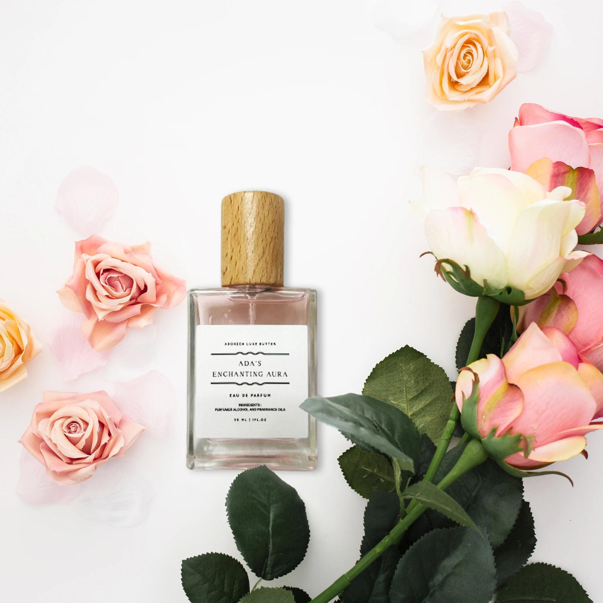 PARFUM ENCHANTANT AURA - Parfum Aura d'Ada, parfum vibrant, parfums pour femme, parfums pour homme, parfum floral frais pour cadeaux