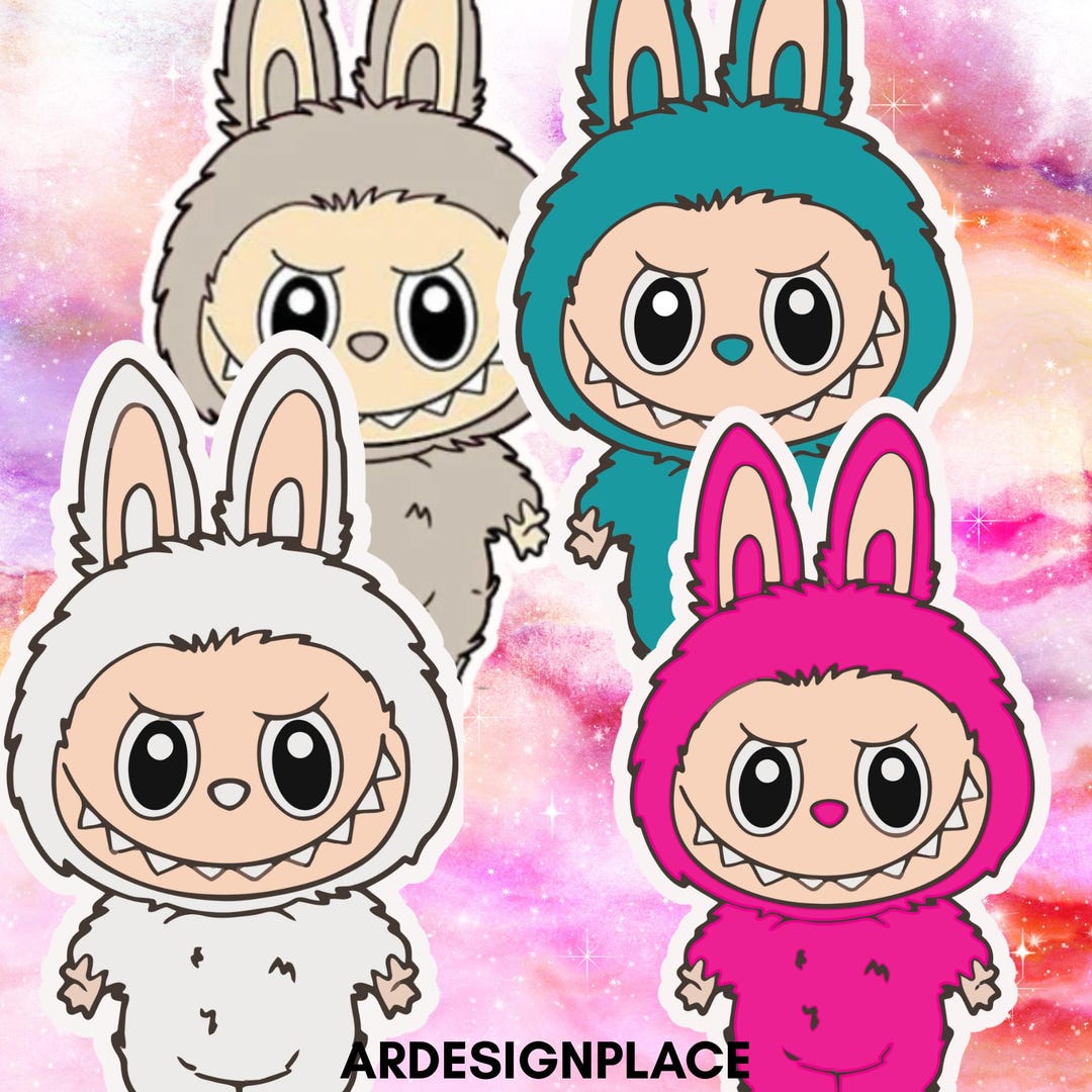 Mocon Stickers The Monsters Macaron Vinyl Sticker | Scrapbook Stickers | Trendy ...