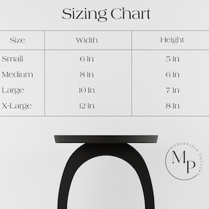 Plant Stand for Indoor Plants – Modern Arch Style Display Stand, Art Decor, Minimalist Home Decor, Gift for Plant Lovers, Small to Large ARC image 8