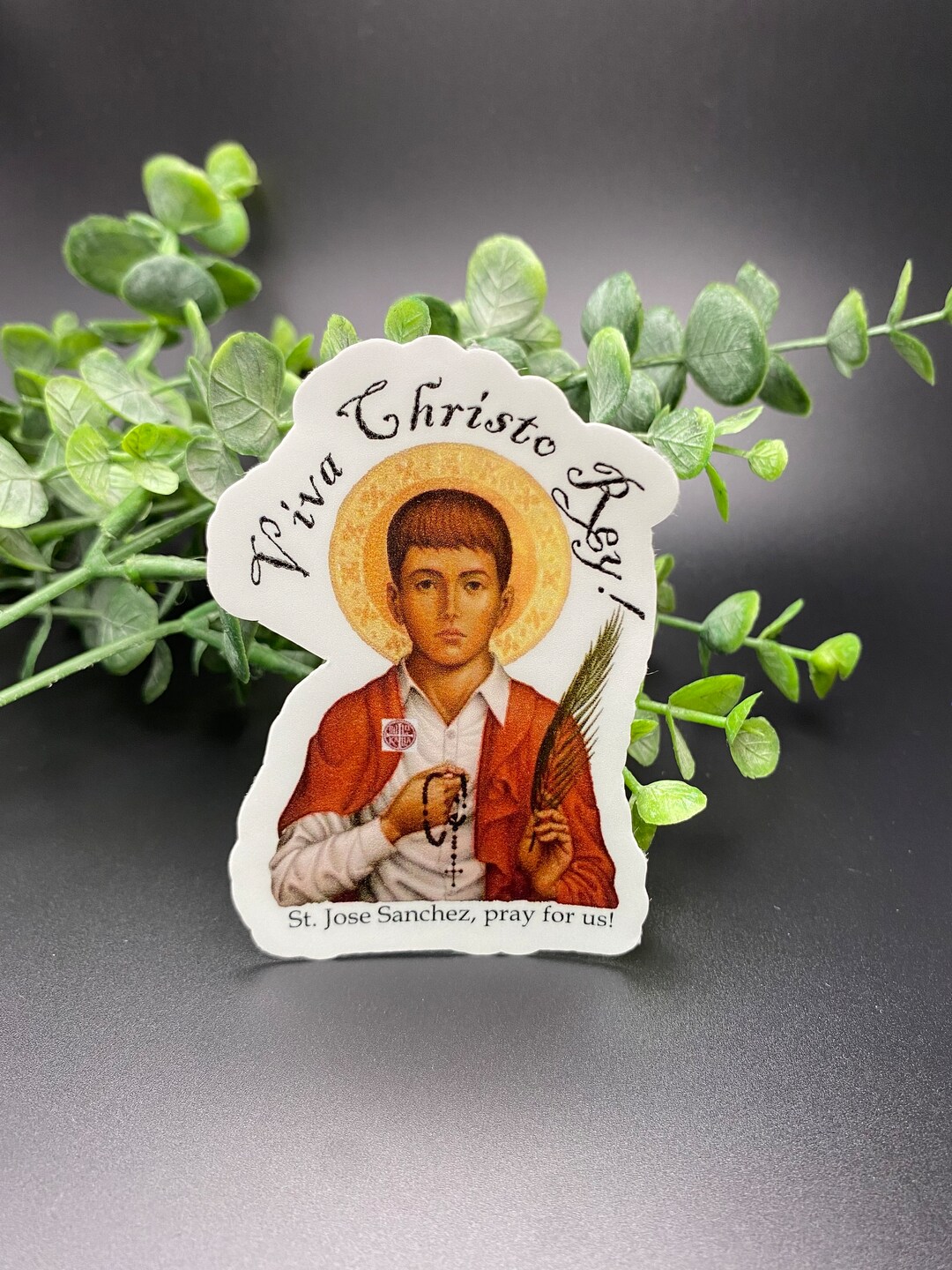 Sanchez Stickers St. José Sánchez Del Río Vinyl Sticker | Catholic Saint Sticker | Faith ...