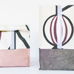 Sac à lunch de bureau - Sac à lunch Luxurius Velvet, Sac en toile sandwich, Boîte à lunch, Sac à pain, Cadeau d’enseignant, Sac à collation coloré, Sac d’articles de toilette
