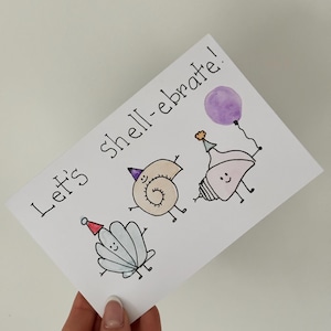 Cartões totalmente personalizáveis, pintados à mão e desenhados à mão, para qualquer ocasião; aniversário, aniversário, feriados, dia das mães, dia dos pais, casamento