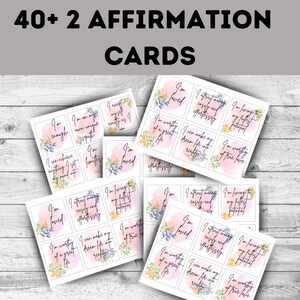 Affirmation Station Cards, Positive Quote Flash Cards, Affirmations ...