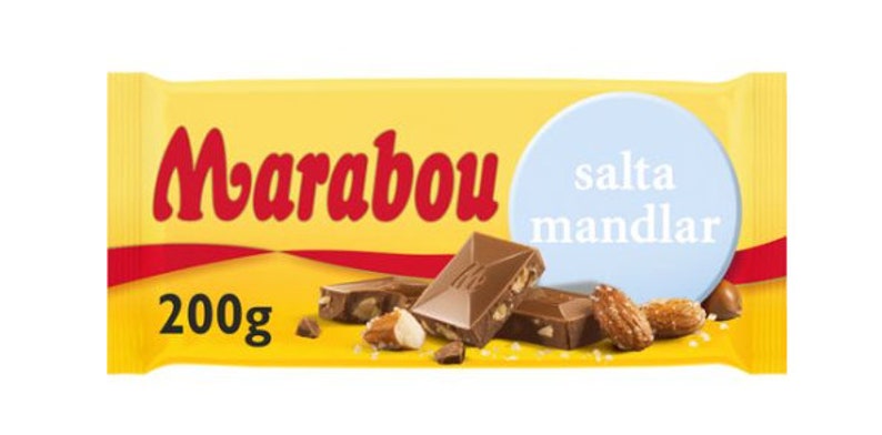 Marabou Swedish Chocolate Bars 200g, Chocolate From Sweden, Marabou ...