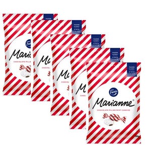 5x Fazer Marianne chocolate mint candy 200g, nordic candy, godis, fika, fazer