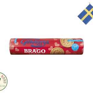 BRAGO Original Swedish Vanilla Biscuits 225g