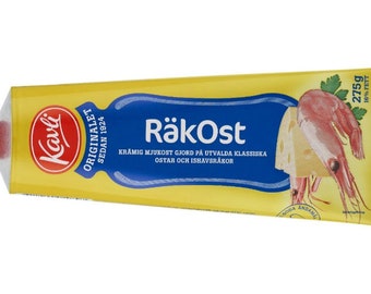 Kavli Räkost 275g, Shrimp spread, Cheese spread, seafood spread, swedish food,  scandinvian food
