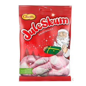 Cloetta JuleSkum 100g , swedish christmas candy, marshmallow treats,  swedish food